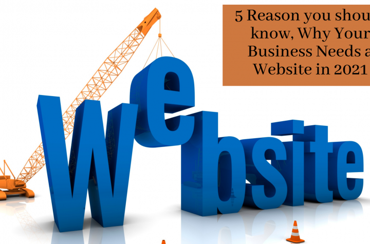 5 Reason you should know, why your business needs a website in 2021
