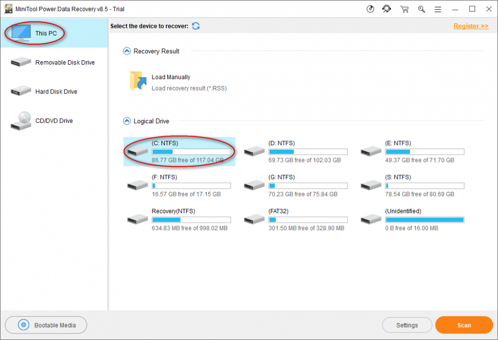MiniTool Power Data Recovery