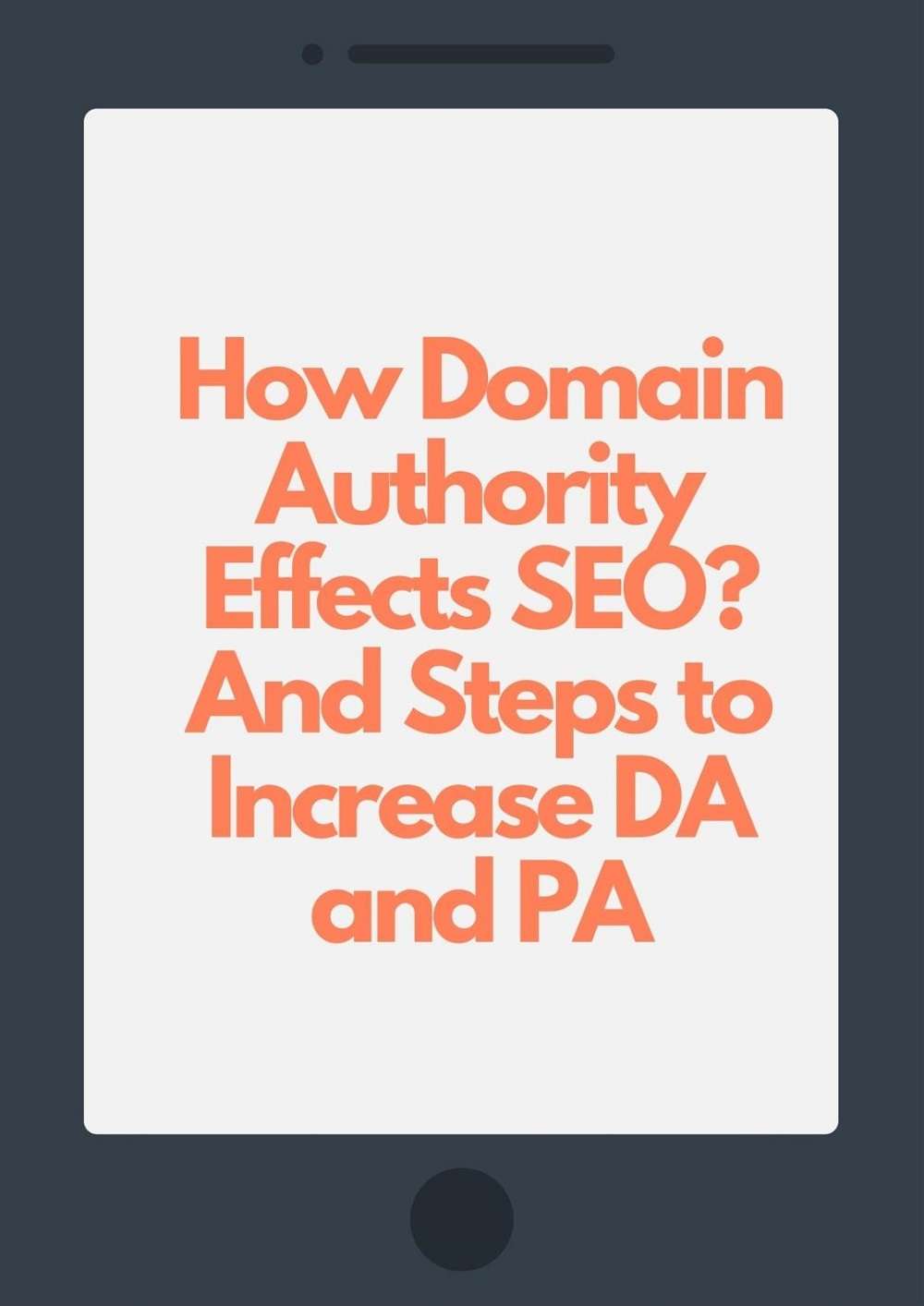 domain authority effects seo