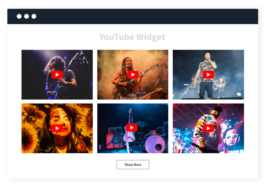YouTube videos
