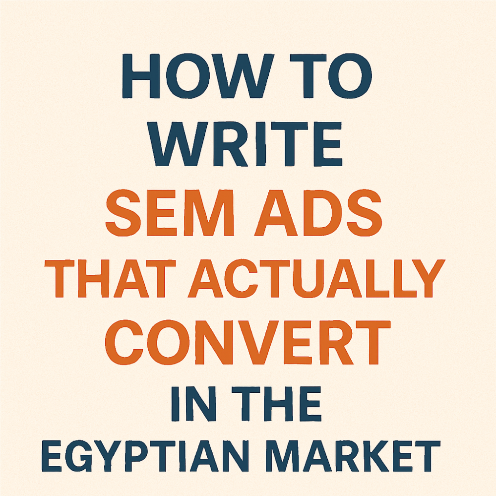 how to write sem ads