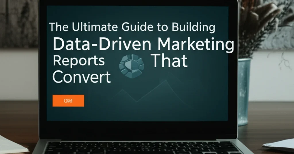 data-driven marketing reports