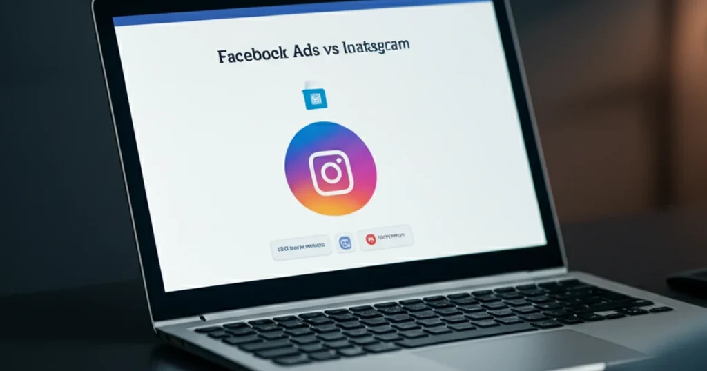 facebook vs instagram ads roi 2025