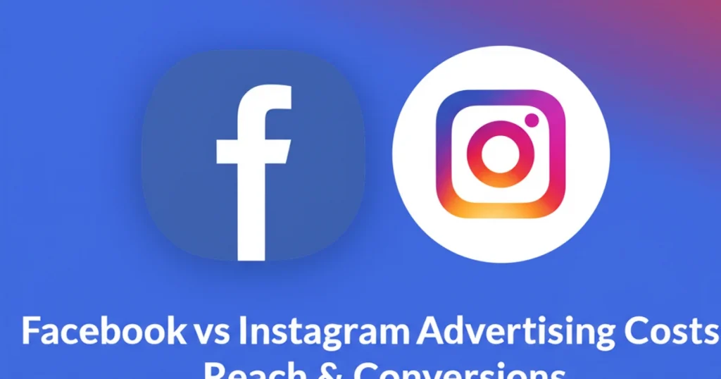 facebook vs instagram advertising 2025