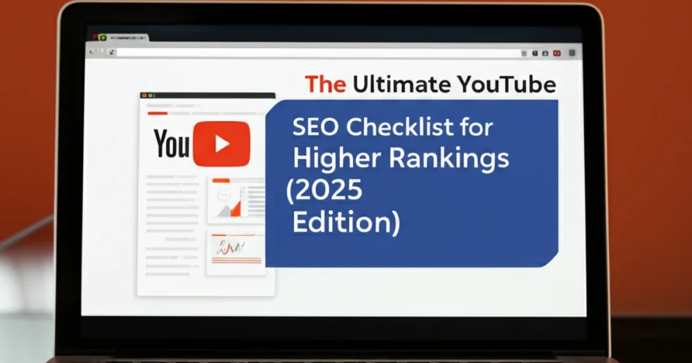 Unlock Higher Rankings Ultimate YouTube SEO Checklist 2025