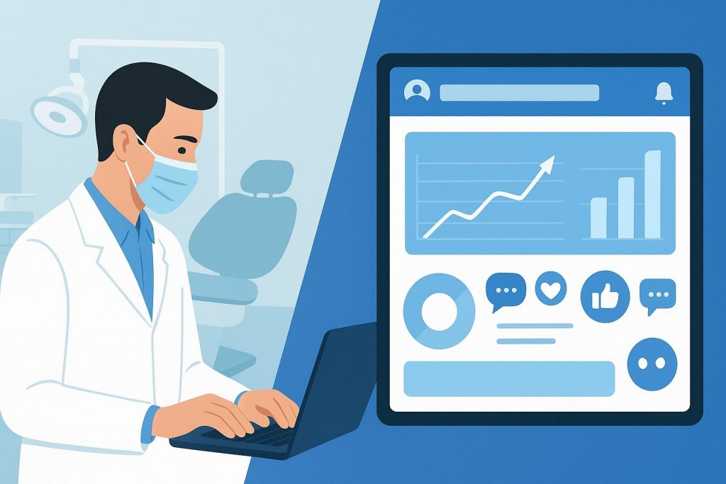 social media management for dentists