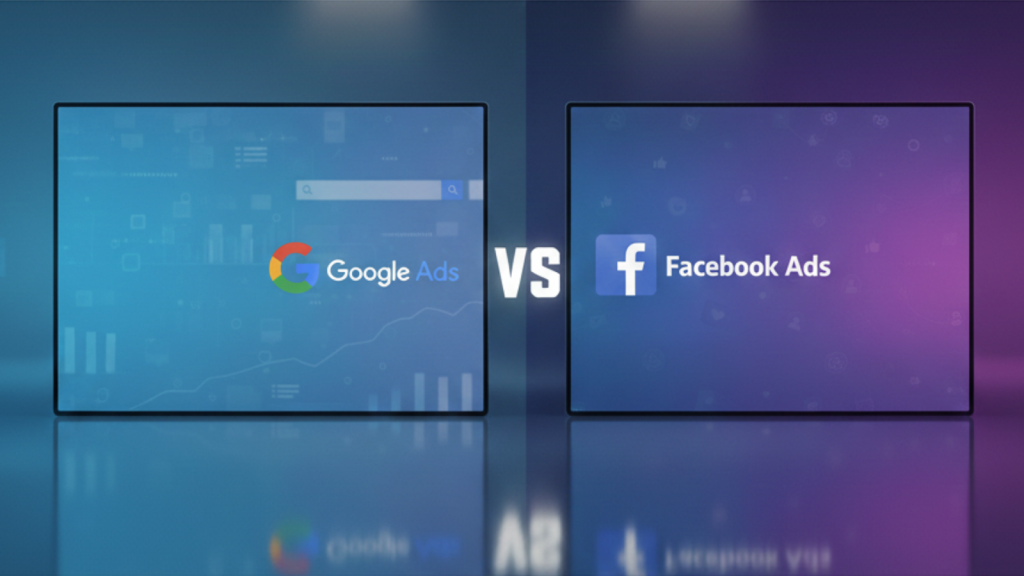 google ads vs facebook ads