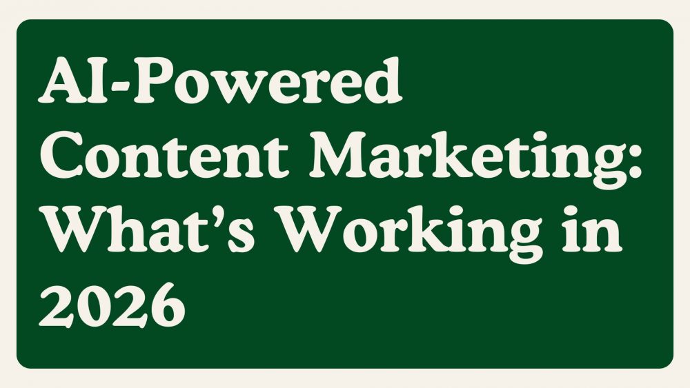 AI-Powered Content Marketing