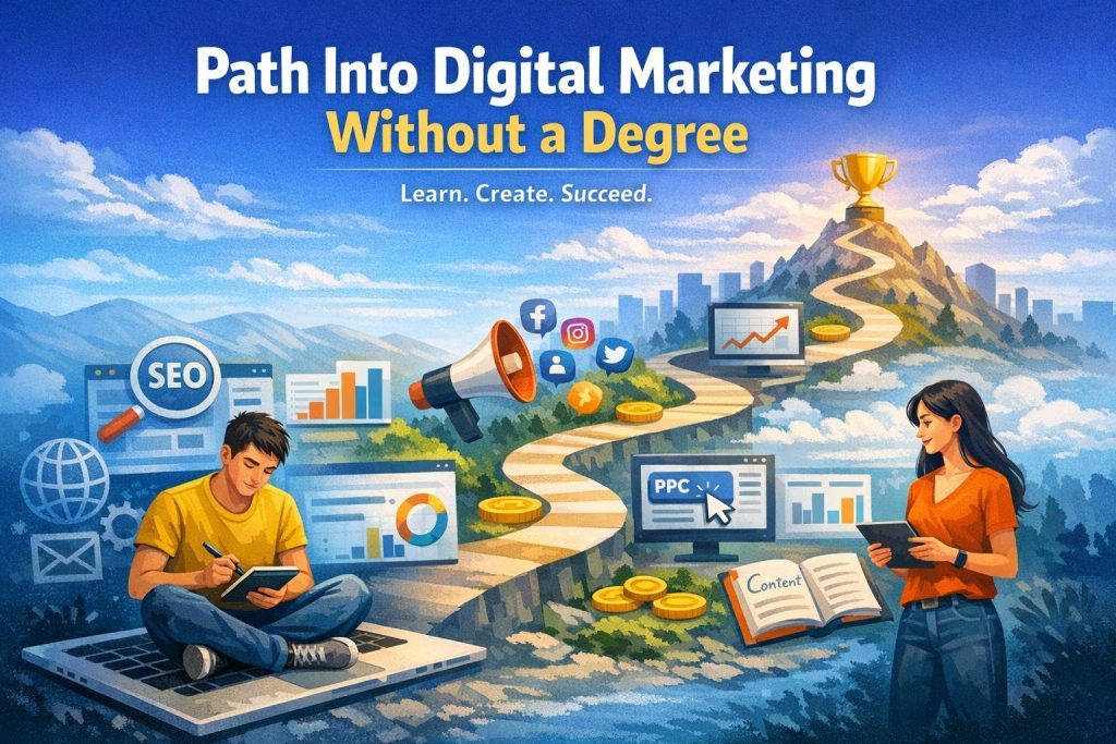 digital marketing without a degree