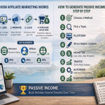 How affiliate marketing works and how to generate passive income step by step