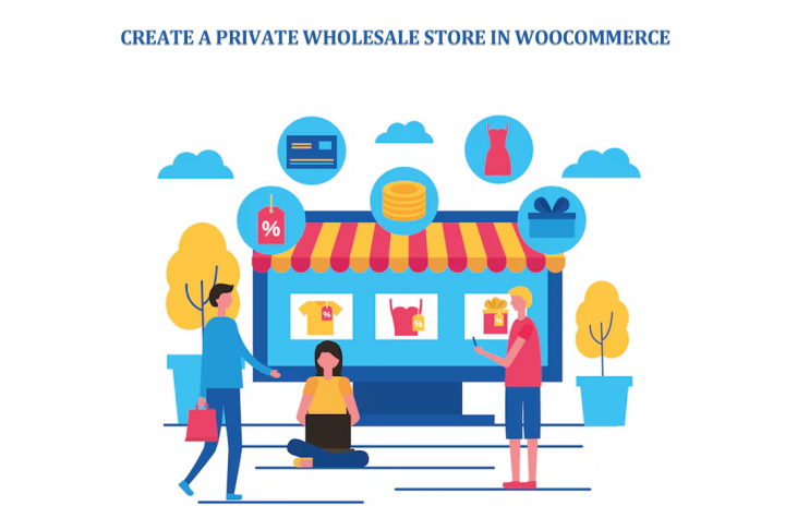 private wholesale store in woocommerce