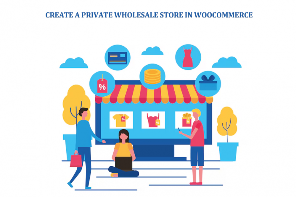 private wholesale store in woocommerce