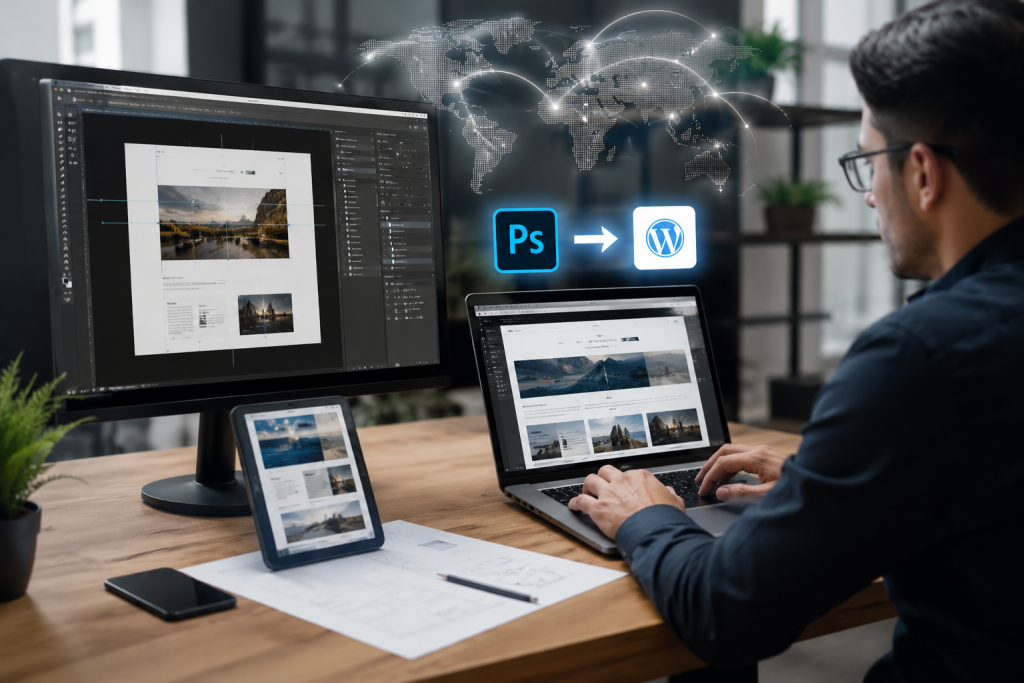psd to wordpress conversion