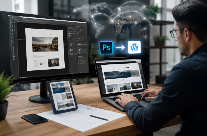 psd to wordpress conversion