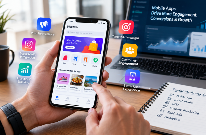 mobile apps in digital marketing