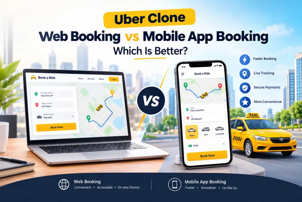 Web Booking vs Mobile App Booking